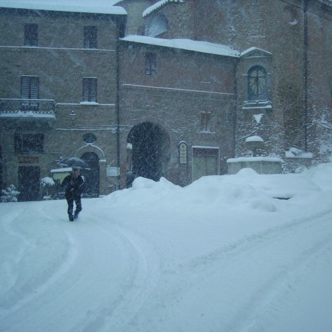 Neve a Panicale 2012