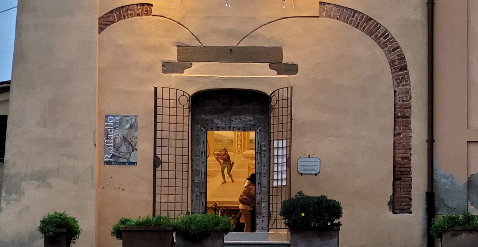 Immagine facciata chiesa san sebastiano