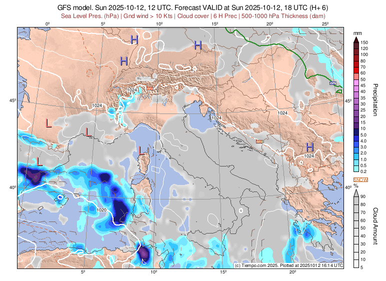 Mappa NUVOLE