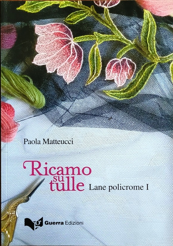 Libro/Manuale sul ricamo su tulle con fili colorati